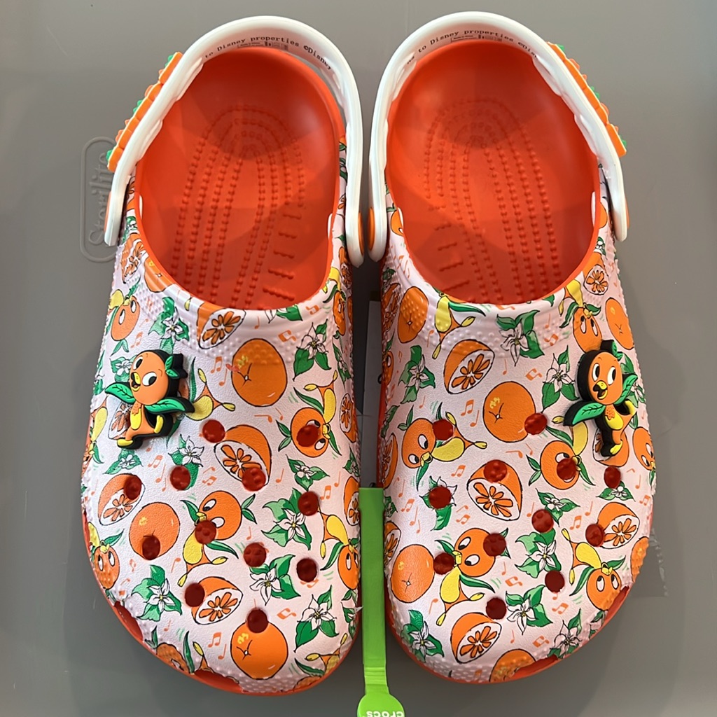 Disney Parks Orange Bird Crocs